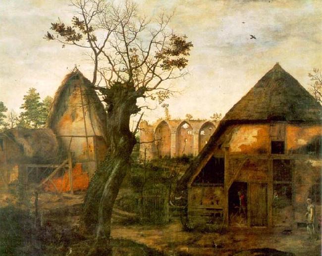 DALEM, Cornelis van Landscape with Farm France oil painting art